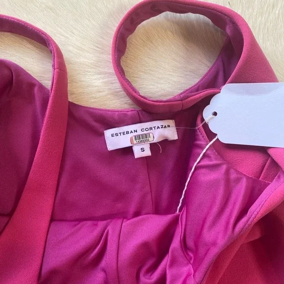 Esteban Cortazar Collective Scoop Neck Jumpsuit in Pink - Picture 9 of 12